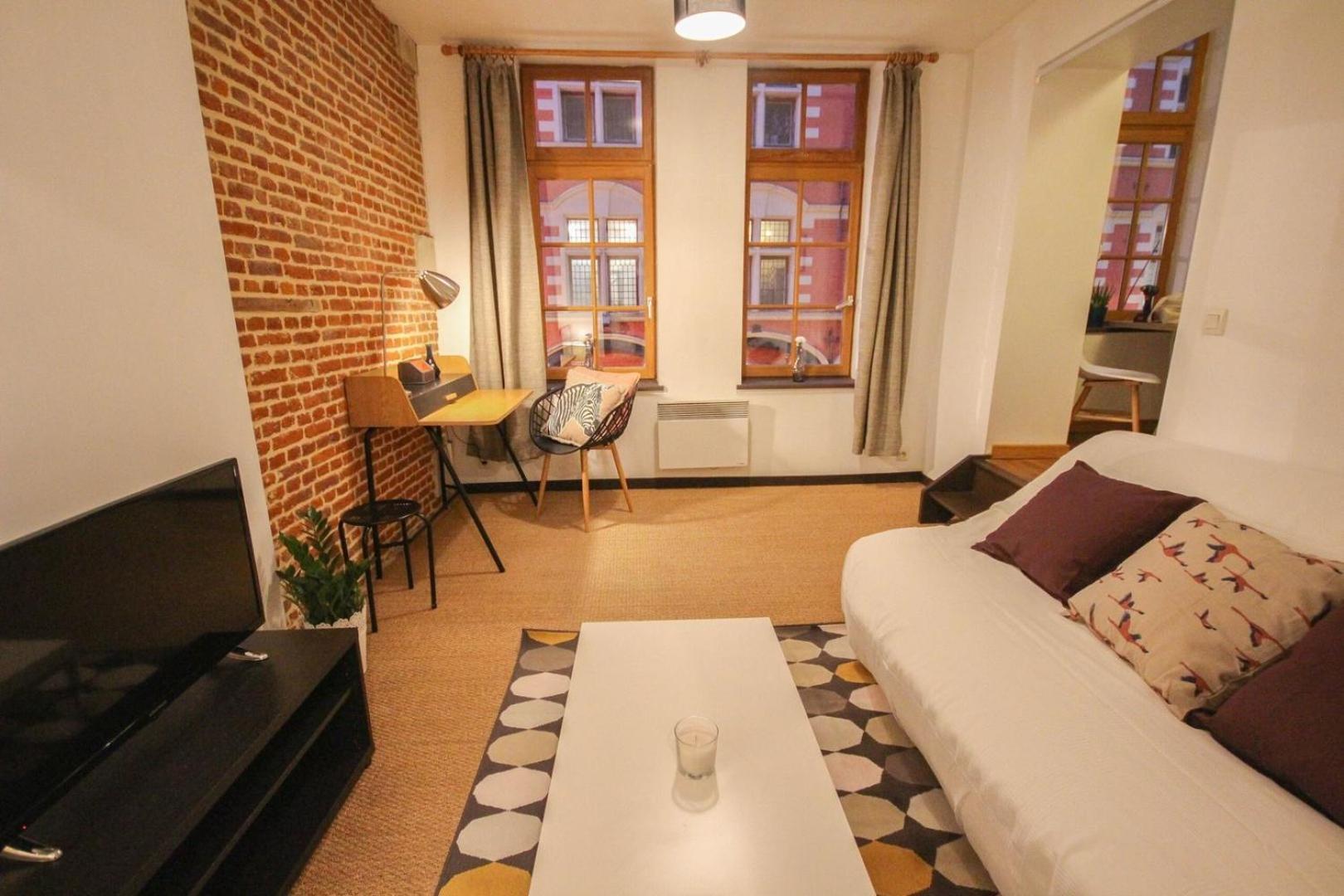 Apartment In A Typical Lille Street المظهر الخارجي الصورة